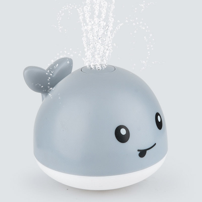 Baby Bath Toys Spray Water Shower Pool Bath Toy for Kids Toys Electric Whale Bath Ball with Light LED Light Baby Toy Bathtub Toy